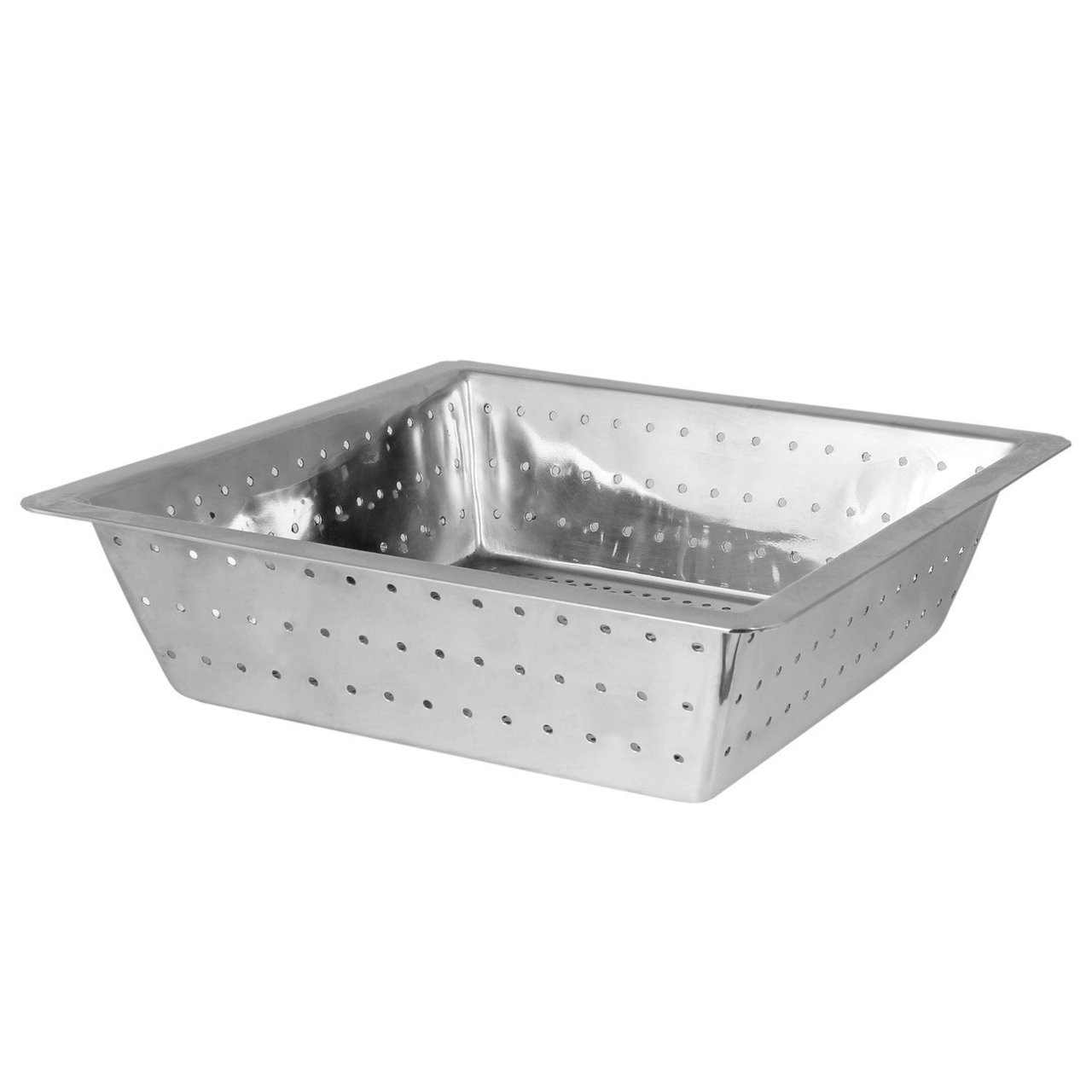 Stainless Steel Floor Sink Basket 10" x 10" x 3"