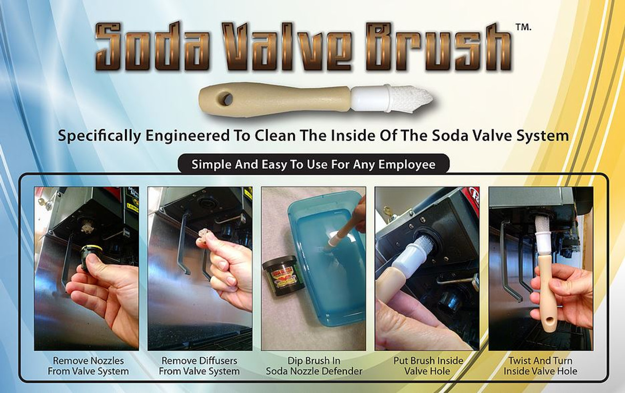 Heavy Duty Flexible Drain Cleaning Brush for 3 & 4 Drains with