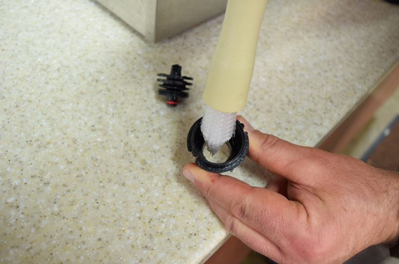 Soda Fountain Brush to clean beverage fountain dispensers