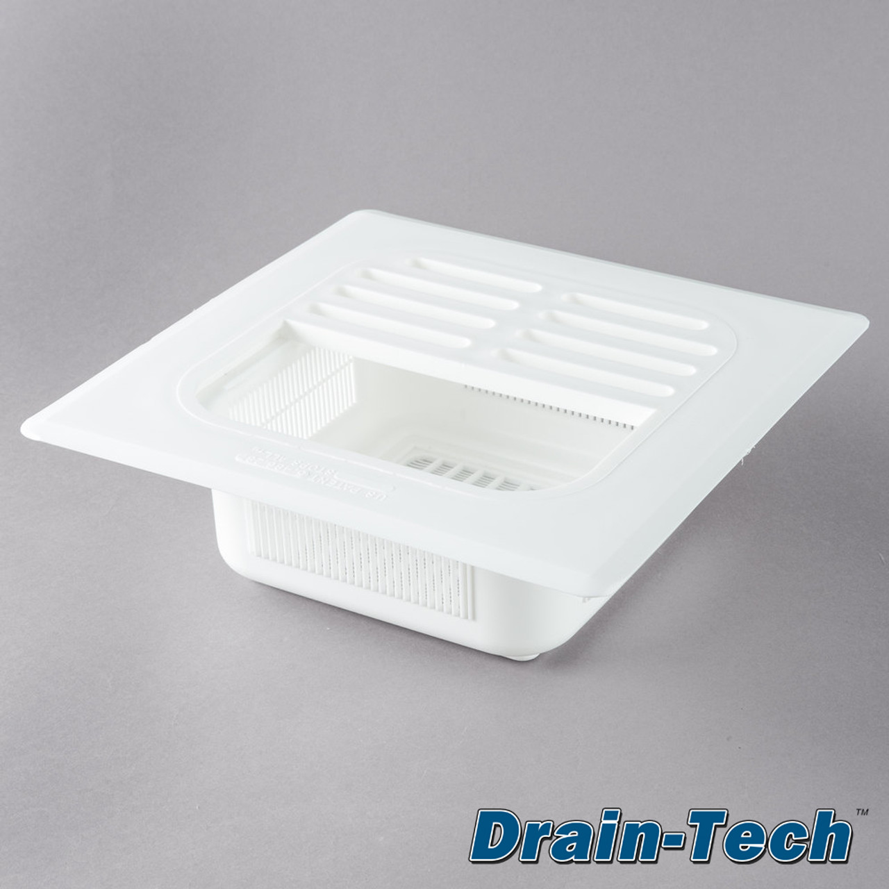 Floor Sink Basket with flange and grate - fits  8.5 inch floor sinks