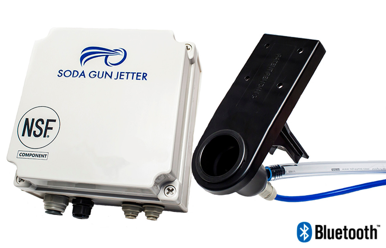 Soda Gun Jetter  (1-2 Bar Soda Gun Cleaning System with Bluetooth wireless connectivity)