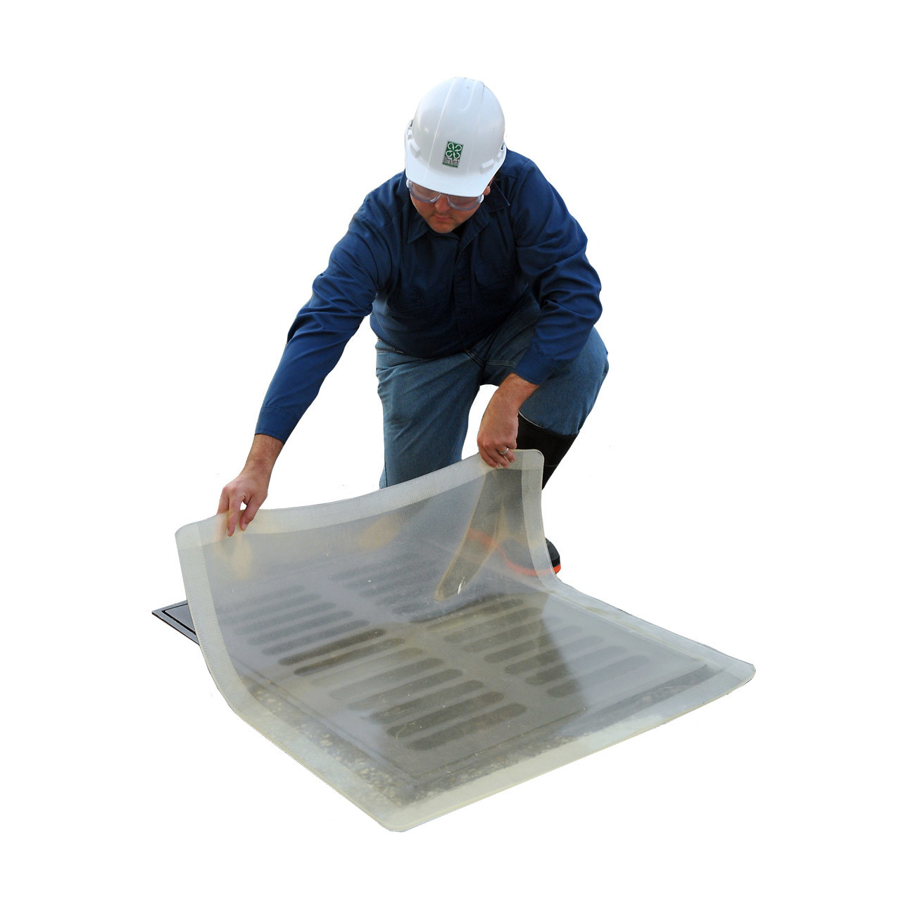 Hazmat Drain Covers  Transparent Drain Spill Protection