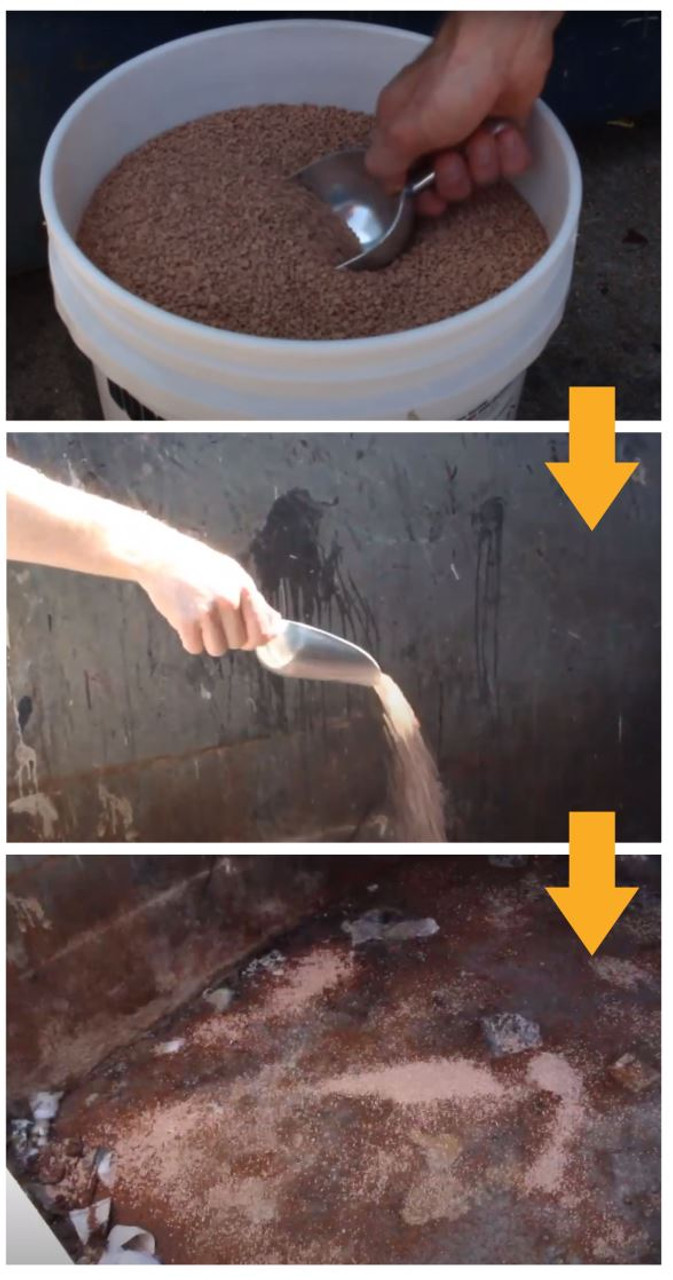 Dumpster Pro 40 LBS Garbage Deodorizer Absorbing Granules to