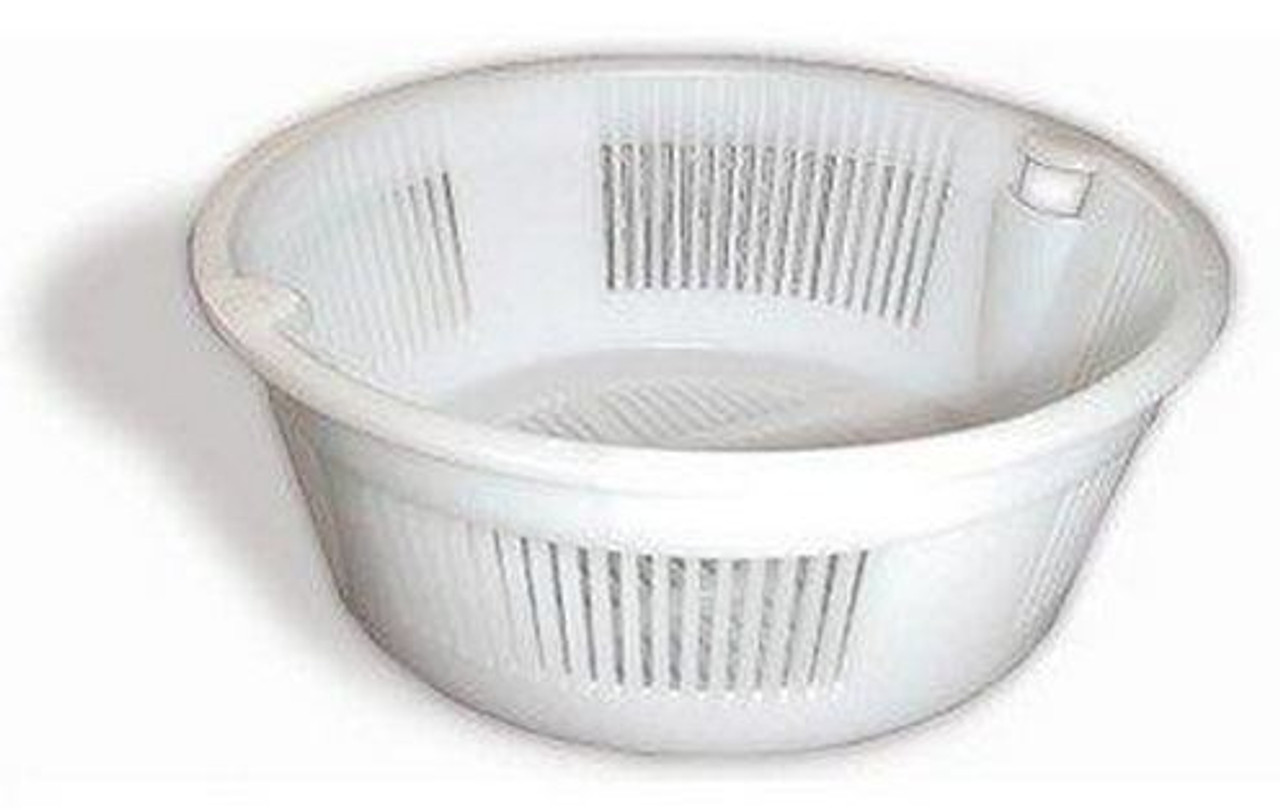 Round drain basket 9.5 inches for restaurant plumbing drain clog prevention