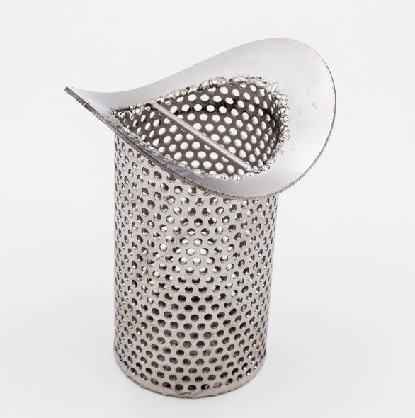 stainless steel trench drain strainer insert with curved top