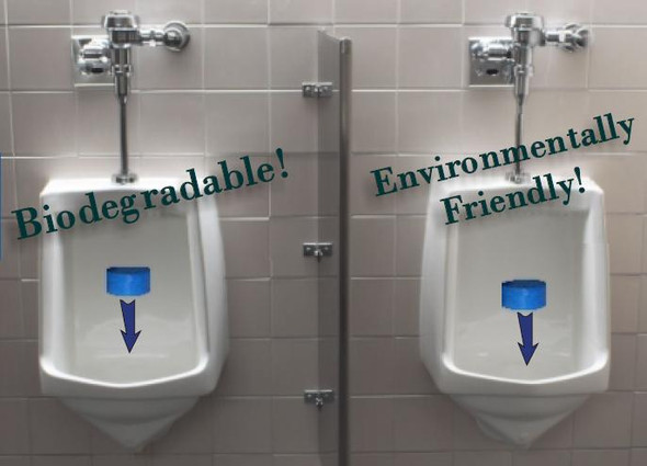 Urinal Puck Blue DSL