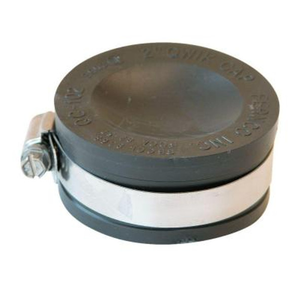 2 inch PVC DWV Flexible Cap