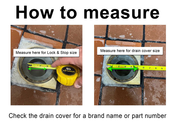 Zurn 5" Dia. Round Floor Drain Cover with Lock and Stop Drain Lock