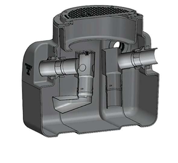 BIG-500-O Big Max HDPE Oil Interceptor - 55 Gallons