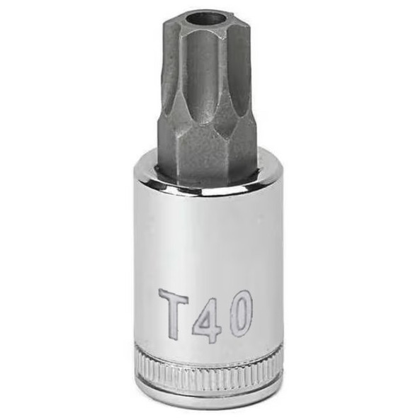 T-40 Bit Socket for Guardian Drain Lock 2 inch (GDLOCK2T40) and Lock and Stop