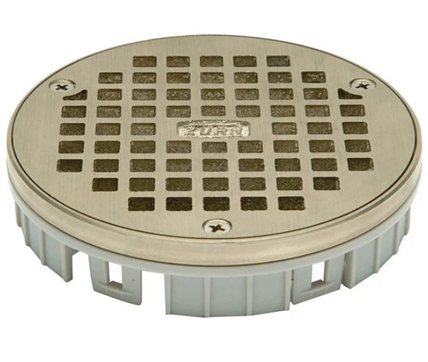 Zurn 5" Round Nickel Bronze Floor Drain Grate for LC Series Modular Drain System (LC-FR05NI) Zurn 5" Round Nickel Bronze Floor Drain Grate for LC Series Modular Drain System (LC-FR05NI)