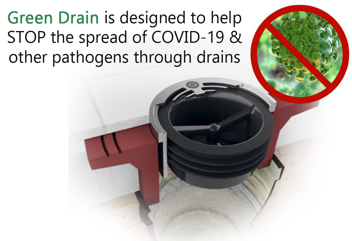 Stopping the Spread of Disease-Causing Pathogens in Building Drain Pipes​