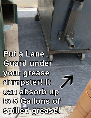 lane-guard-grease absorber