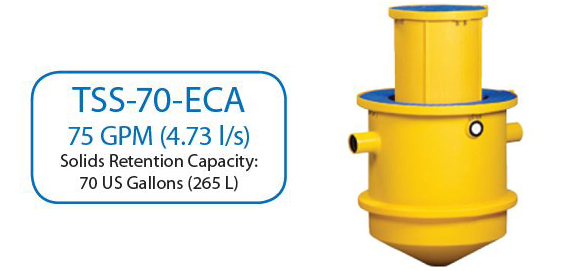 TSS-70-ECA Trapzilla Solids Separator