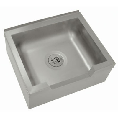 mop sink tabco utility notched webstaurantstore