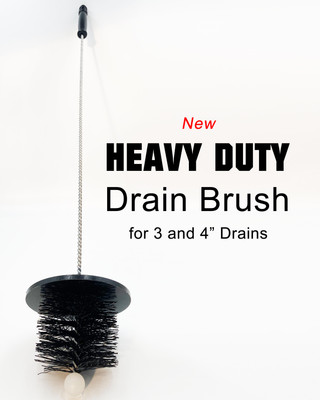 Casabella Premium Heavy-Duty Drain Brush