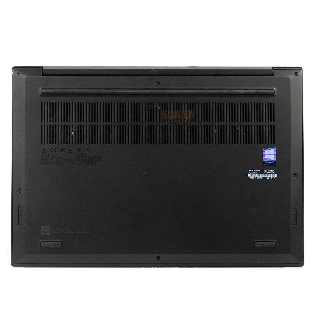 Lenovo ThinkPad P1 G3 Laptop Core i7 16GB 512GB SSD Win 11 Pro