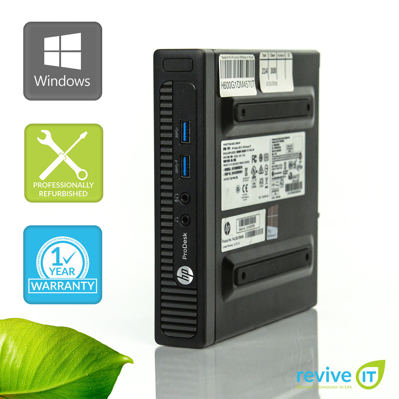 Hp Prodesk 600 G1 Desktop Mini I5 4570t 2 70ghz Revive It Hp Prodesk 600 G1 Desktop Mini I5 4570t 2 70ghz Revive It