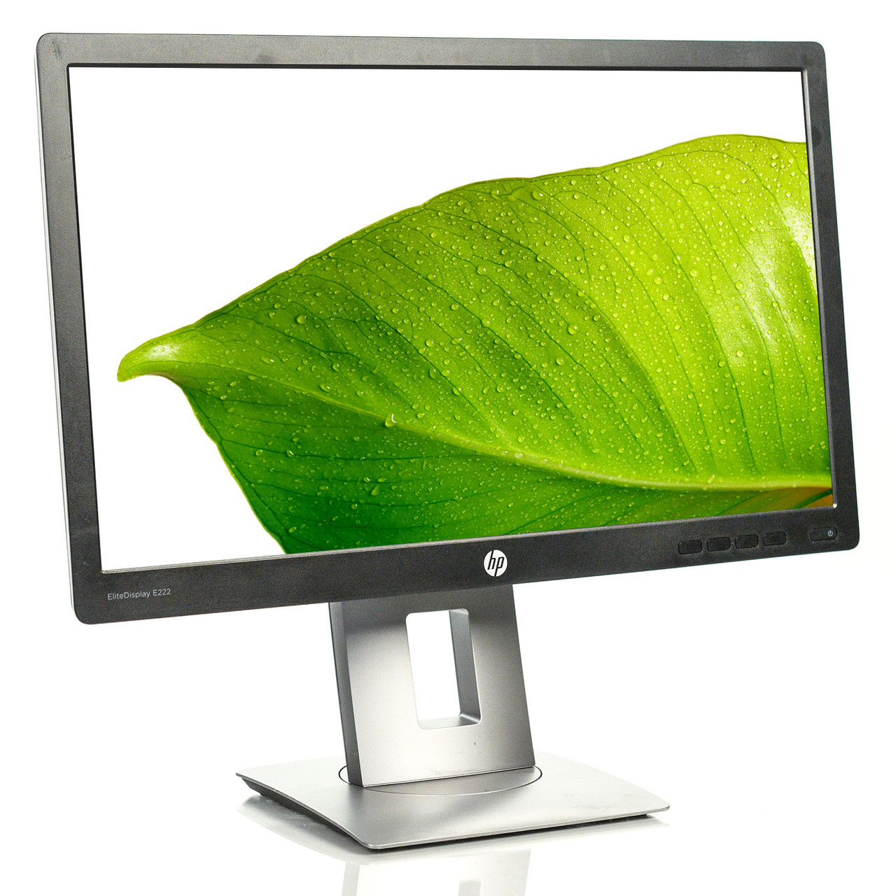 HP EliteDisplay E222 Full HD - Monitor LED de 22 pulgadas, 1080p a 60Hz,  VGA, HDMI, puerto de pantalla, USB 2.0, ángulo de visión de 178 grados
