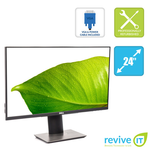 Dell P2418HT 24"  Touch Widescreen 1920x1080 16:9 IPS Backlit LED Monitor VGA HDMI DP - Grade B