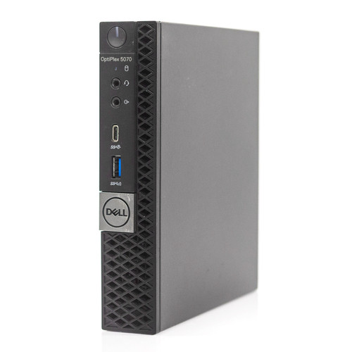 Dell OptiPlex 5070 Micro Desktop 8-Core i7-9700T 2.00GHz 16GB 512GB SSD Windows 10 Pro 1 Yr Wty Dell OptiPlex 5070 Micro Desktop 8-Core i7-9700T 2.00GHz 16GB 512GB SSD Windows 10 Pro 1 Yr Wty