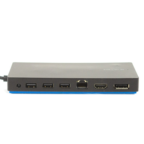 HP Elite USB-C TPA-B01 Docking Station USB 3.0 HDMI DP 841575-001