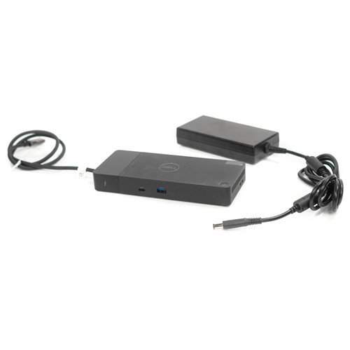 Dell WD19TBS / K20A Thunderbolt 3 USB-C DisplayPort 19.5V 9.23A Performance Docking Station PKDT7 K20A001 w/ 180w AC Adapter