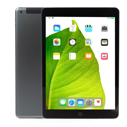 Apple iPad 9th Gen Space Gray 10.2" 64GB Wi-Fi / Cellular Touchscreen Tablet MK663LL/A (2021) A2603 - Grade B