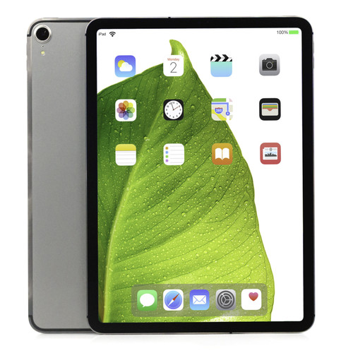 Apple iPad Pro Space Gray 11" 256GB Wi-Fi / Cellular Touchscreen Tablet MU162LL/A (2018) A2013 - Grade B