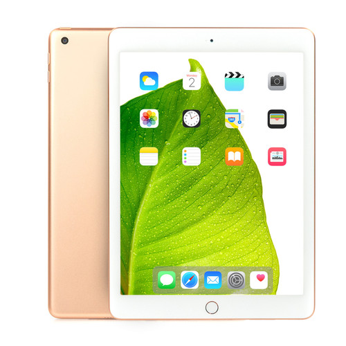 Apple iPad 5th Gen Gold 9.7" 128GB Wi-Fi Touchscreen Tablet MPGW2LL/A (2017) A1822 - Grade B