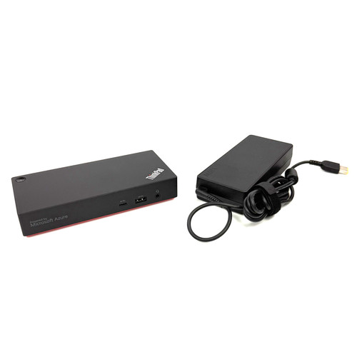 Lenovo 40B2 ThinkPad Universal USB-C Smart Dock Laptop Docking Station LDA-KP 5D21B88170 SD21B88167 - w/ 135w AC Adapter
