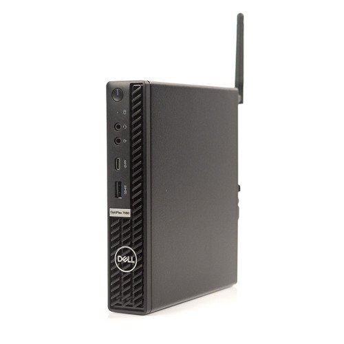 Dell Optiplex 7080 Micro Desktop WiFi Intel Hex-Core i7-10700T 2.00GHz 16GB 512GB SSD Win 11 Pro - Wifi Antenna