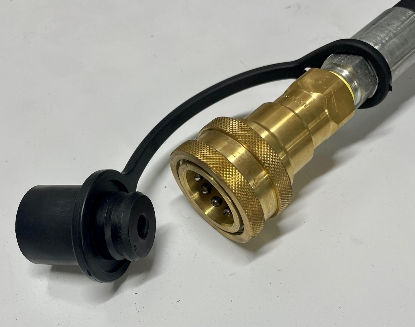 Premium Natural Gas Hose with Quick Disconnect Kit