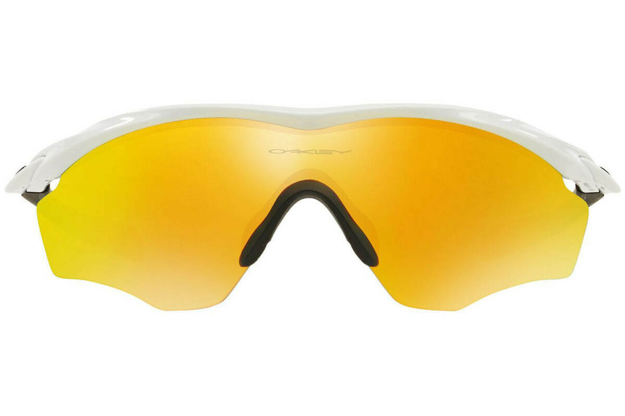 Oakley Sunglasses M2 Frame XL Polished White w/Fire Iridium