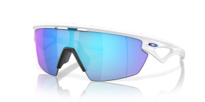 OAKLEY SPHAERA MATTE WHITE PRIZM SAPPHIRE POLARISED OAKLEY SPHAERA MATTE WHITE PRIZM SAPPHIRE POLARISED