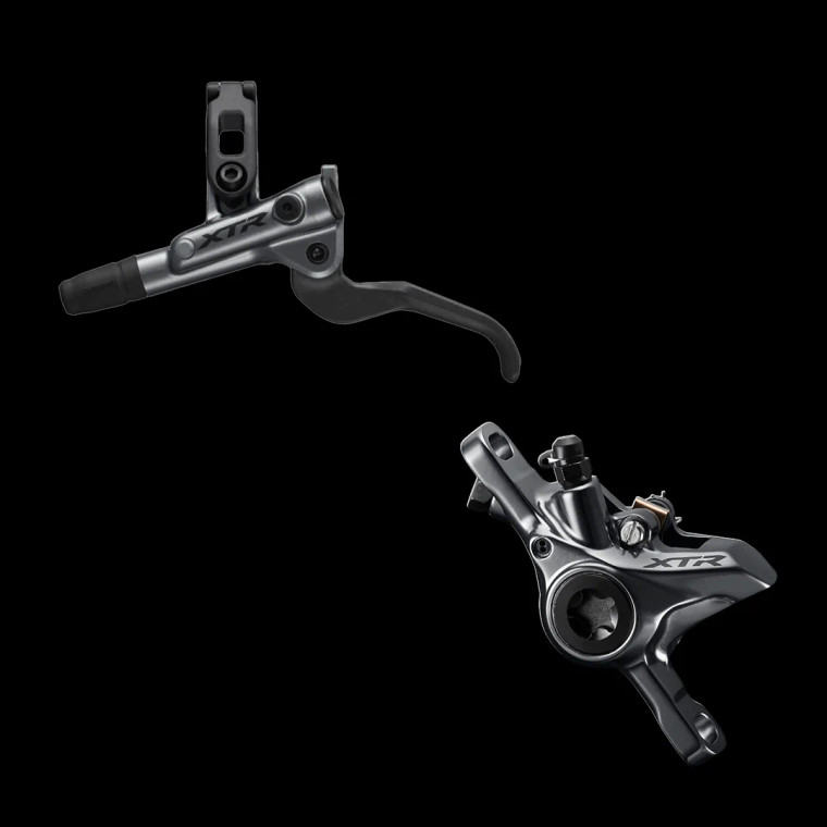 Shimano XTR Hydraulic Brake Lever BL-M9100-L (Left) with Brake Caliper BR-M9100 (Left)