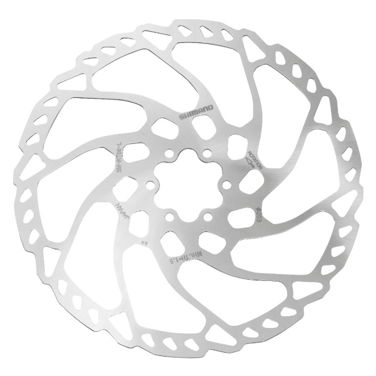 SHIMANO 6-Bolt Disc Brake Rotor 203/180/160 mm SM-RT66