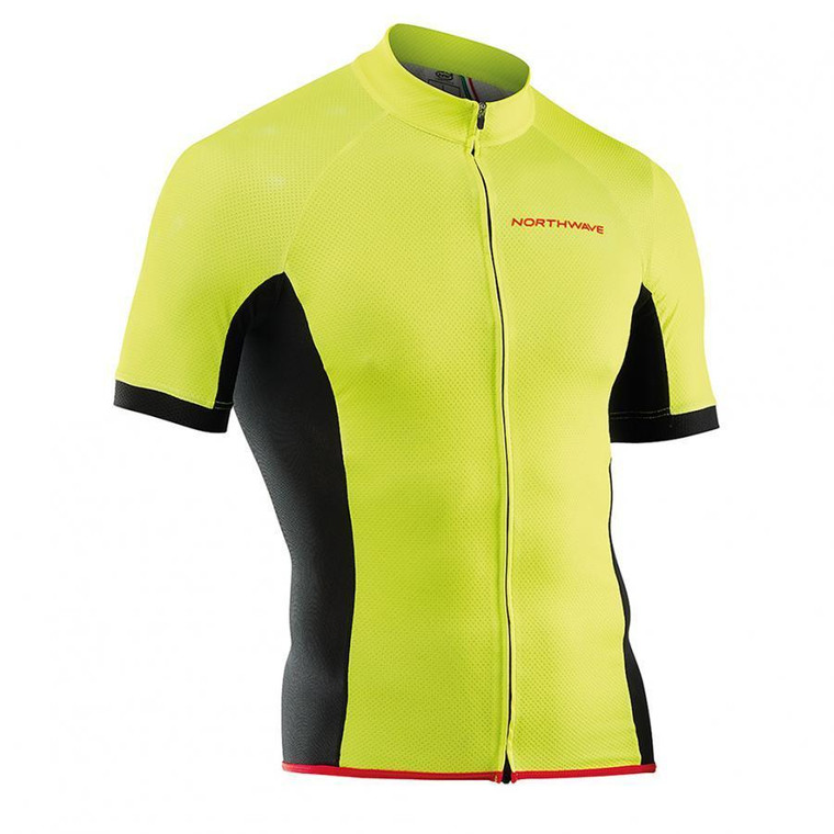NORTHWAVE FORCE JERSEY - YELLOW FLUO