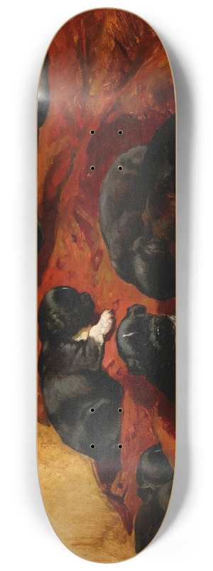 Henritte Ronner-Knip - The Proud Mother 8.25 inch art skate deck