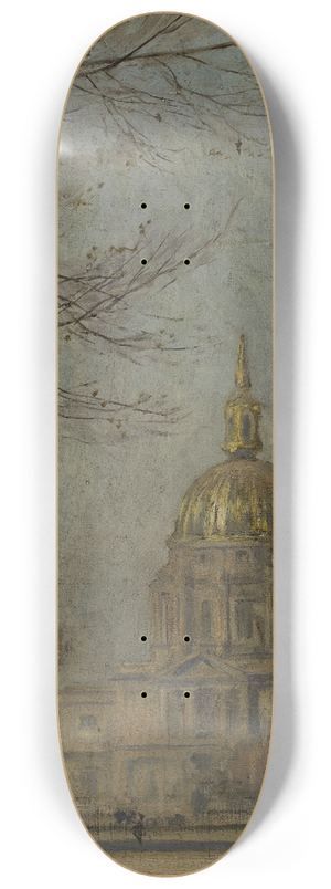 Henri Zuber - Boulevard des Invalides 8.25 inch art skate deck