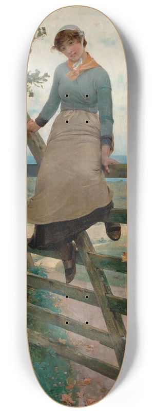 Henry Bacon - Gate to the Sea 8.25 inch art skate deck