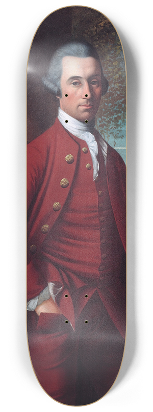 Henry Benbridge - Portrait of a Gentleman 8.25 inch art skate deck