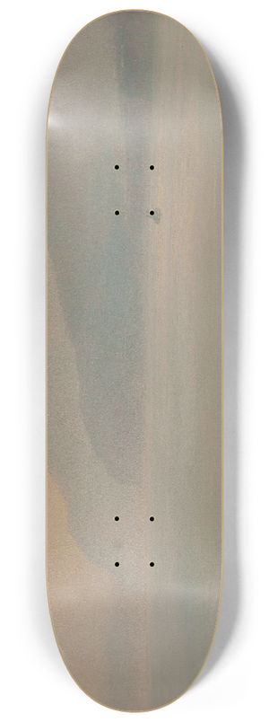 HenryBrokman - Cte De Sorrente, Bleu Et Argent 8.25 inch art skate deck