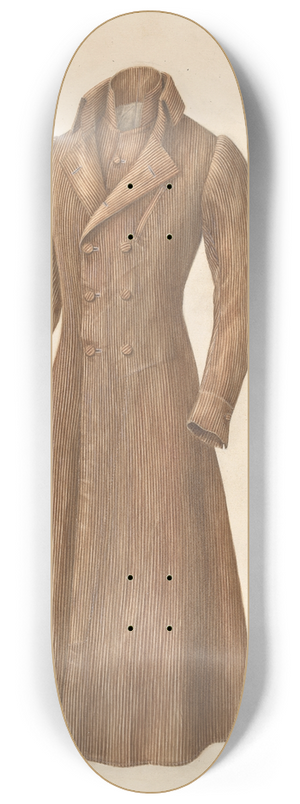 Henry De Wolfe - Mans Dressing Gown 8.25 inch art skate deck