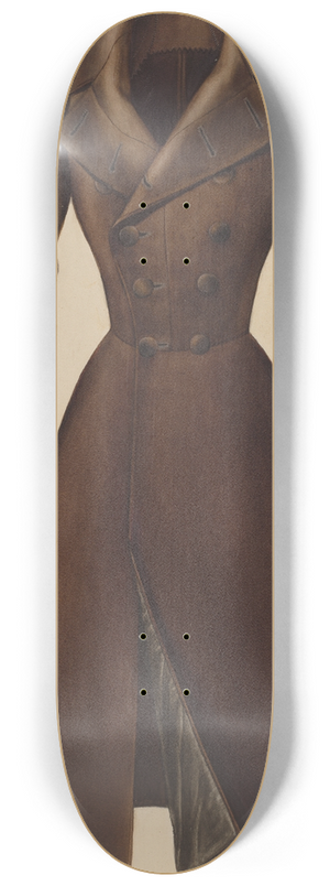 Henry De Wolfe - Mans Topcoat 8.25 inch art skate deck