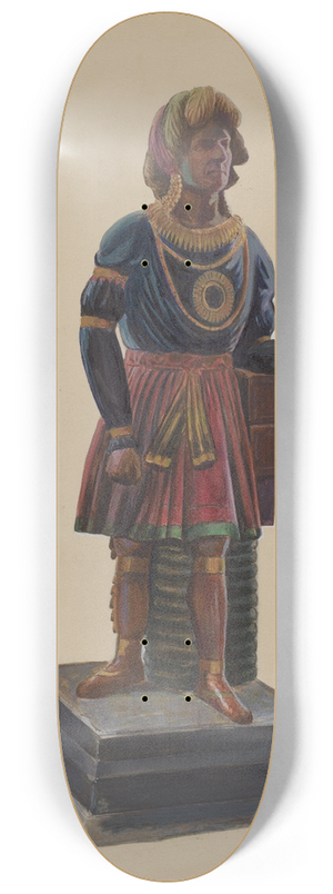 Henry Granet - Cigar Store Indian 8.25 inch art skate deck