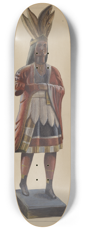 Henry Granet - Cigar Store Indian 8.25 inch art skate deck