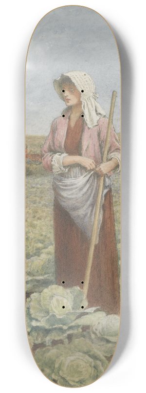 Henry Green - Cabbage field 8.25 inch art skate deck