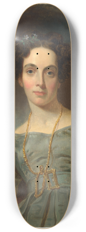 Henry Inman - Emma Embury 8.25 inch art skate deck