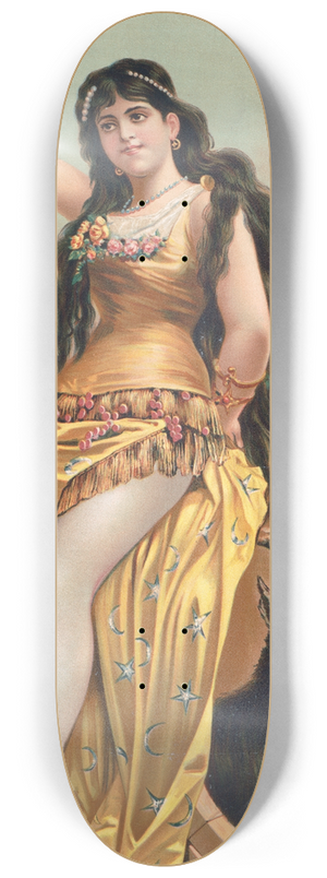 Henry Jerome Schile - Crescent bock no. 112 8.25 inch art skate deck
